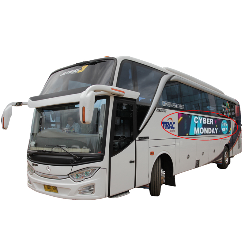 Cartel LED digital en autobús - publicidad digital en vehículos - 5